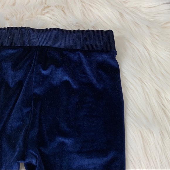 HUDSON Little Girl’s Blue Velour Joggers 4T - Picture 5 of 6